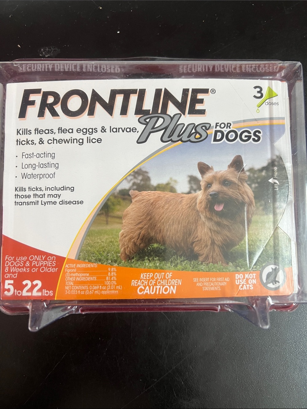 Plus for Dogs Flea & Tick Treatment - Orange Pack